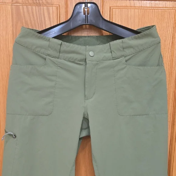 Eastern Mountain Sports (EMS) hiking pants,   olive green, 8R, Preowned - Picture 4 of 16
